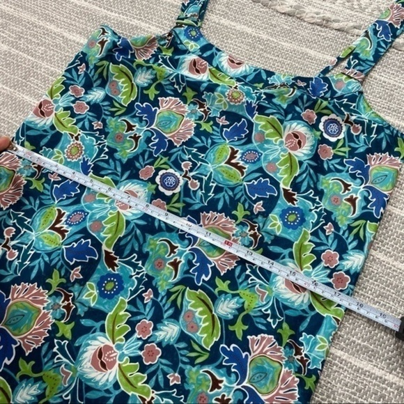 Cabernet Y2K Vintage Silky Satin Slip Dress Turquoise Retro Floral Print Chemise - Picture 10 of 12